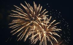 Tichigan Lake Fireworks