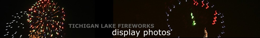 Tichigan Lake Fireworks Display
