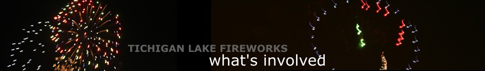 Tichigan Lake Fireworks Display